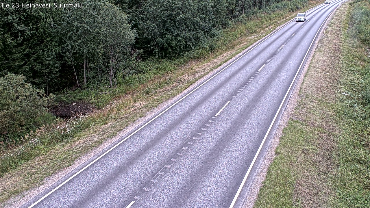 Weather Camera Image Road 23 Heinävesi, Suurmäki, Heinävesi, Pohjois-Karjala