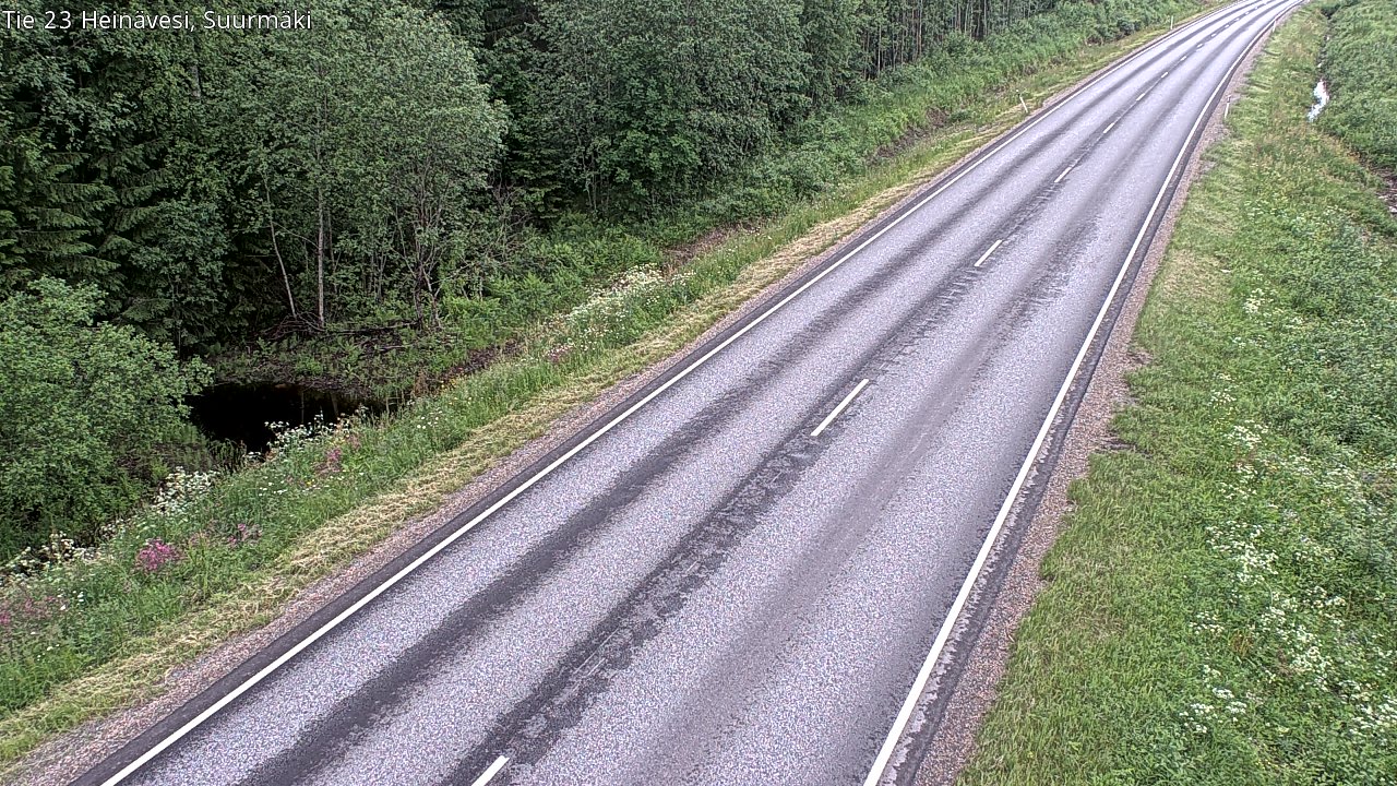 Weather Camera Image Road 23 Heinävesi, Suurmäki, Heinävesi, Pohjois-Karjala