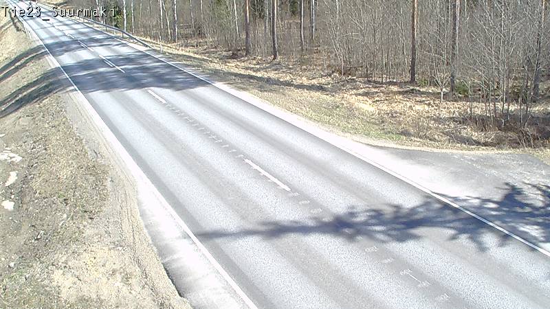 Weather Camera Image Väg 23 Heinävesi, Suurmäki, Heinävesi, Pohjois-Karjala