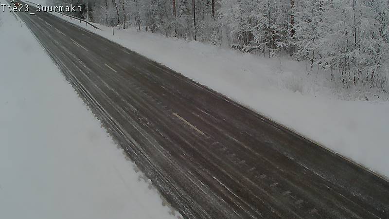 Weather Camera Image Väg 23 Heinävesi, Suurmäki, Heinävesi, Pohjois-Karjala