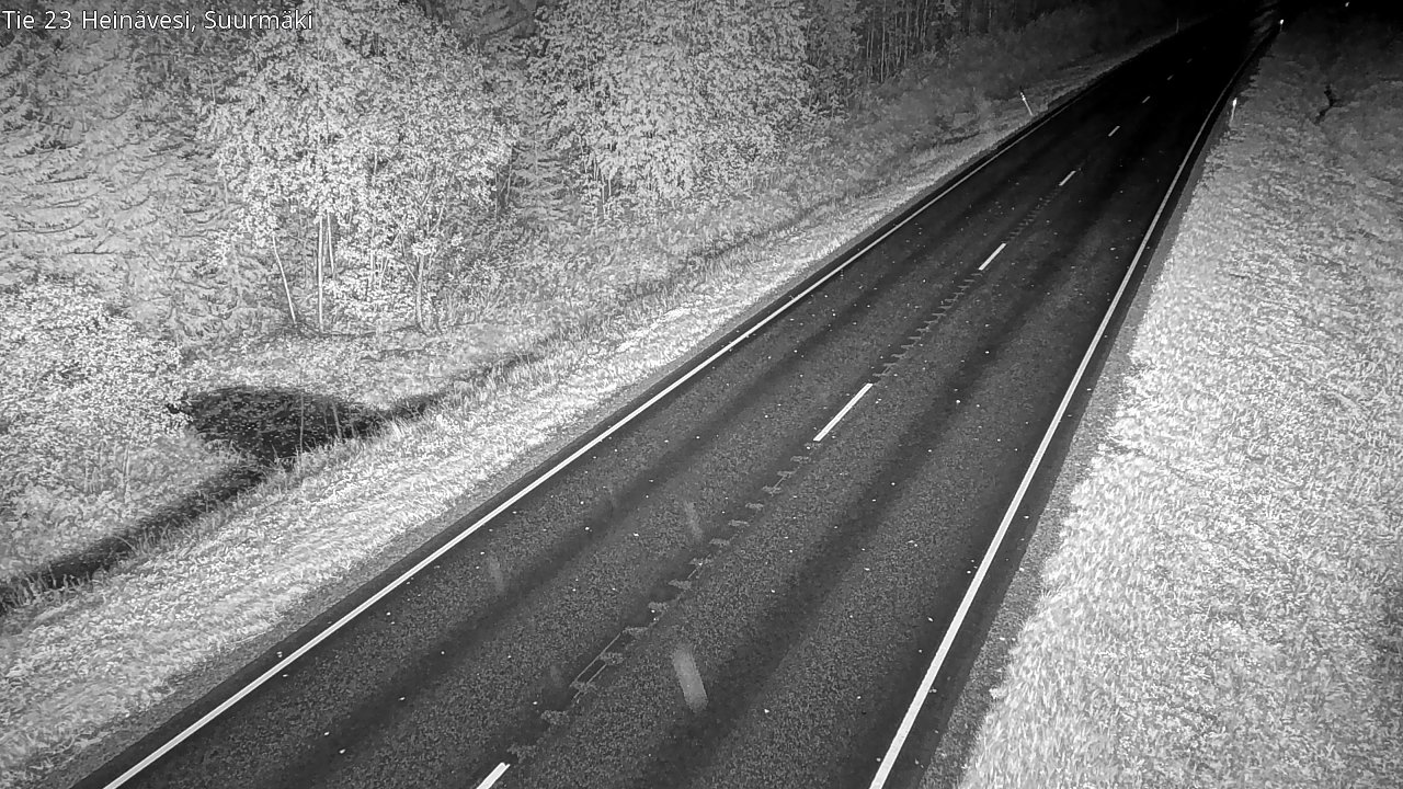 Weather Camera Image Väg 23 Heinävesi, Suurmäki, Heinävesi, Pohjois-Karjala