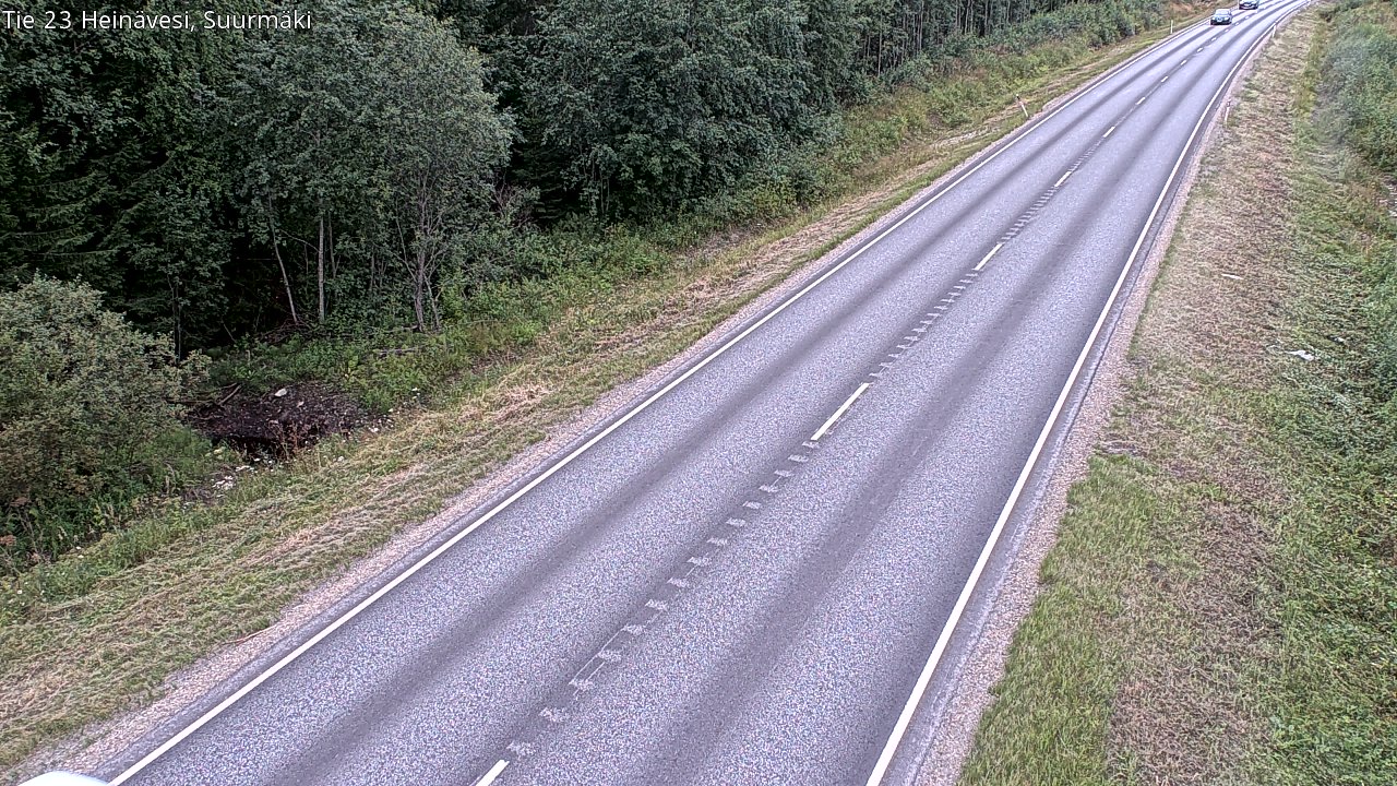 Weather Camera Image Väg 23 Heinävesi, Suurmäki, Heinävesi, Pohjois-Karjala