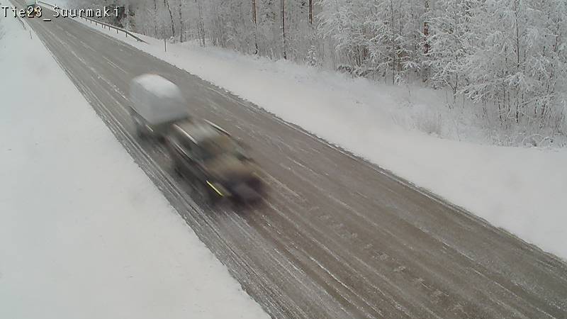 Weather Camera Image Väg 23 Heinävesi, Suurmäki, Heinävesi, Pohjois-Karjala