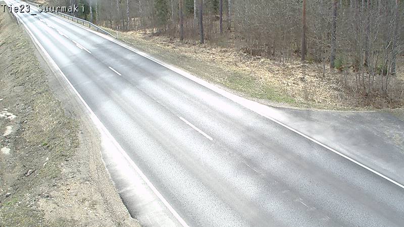 Weather Camera Image Road 23 Heinävesi, Suurmäki, Heinävesi, Pohjois-Karjala