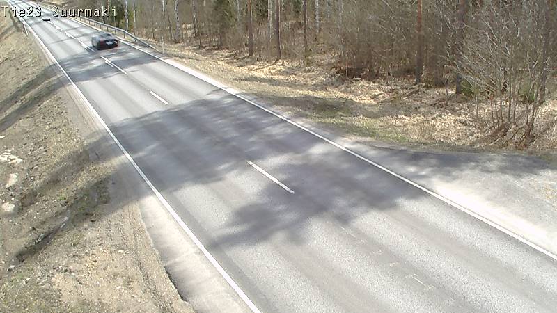 Weather Camera Image Väg 23 Heinävesi, Suurmäki, Heinävesi, Pohjois-Karjala