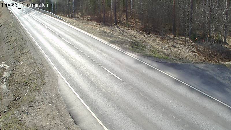 Weather Camera Image Väg 23 Heinävesi, Suurmäki, Heinävesi, Pohjois-Karjala