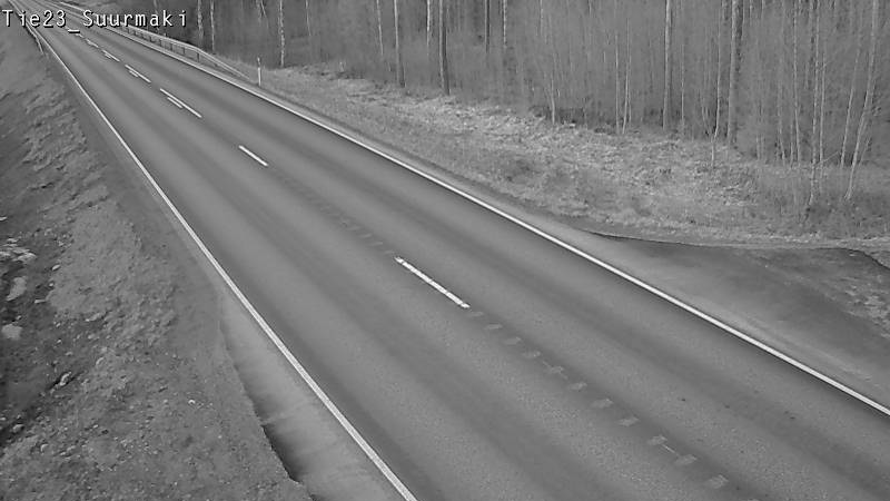 Weather Camera Image Road 23 Heinävesi, Suurmäki, Heinävesi, Pohjois-Karjala