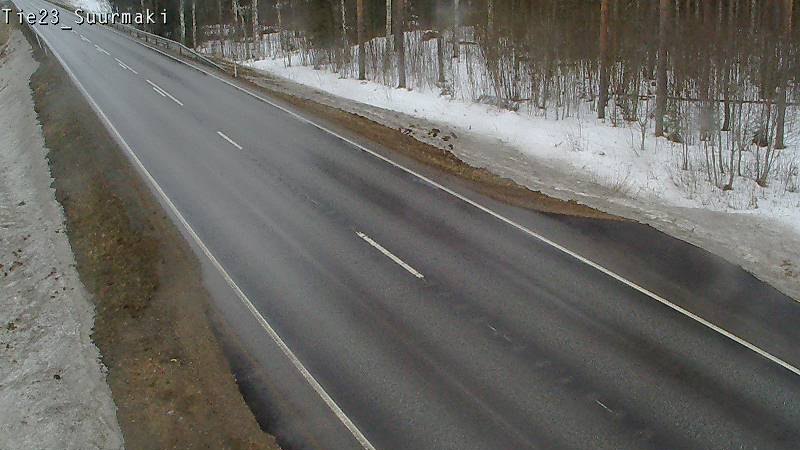 Weather Camera Image Road 23 Heinävesi, Suurmäki, Heinävesi, Pohjois-Karjala