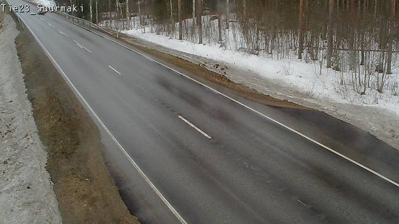 Weather Camera Image Road 23 Heinävesi, Suurmäki, Heinävesi, Pohjois-Karjala