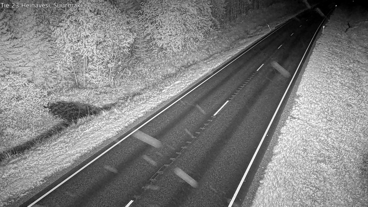 Weather Camera Image Väg 23 Heinävesi, Suurmäki, Heinävesi, Pohjois-Karjala