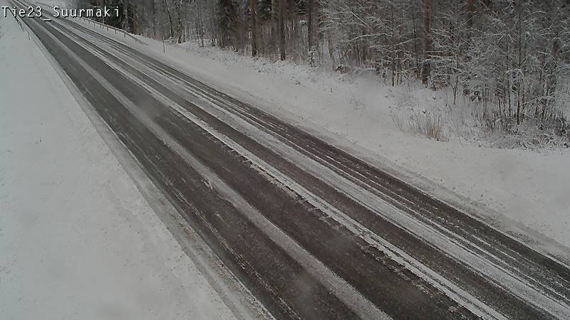 Weather Camera Image Väg 23 Heinävesi, Suurmäki, Heinävesi, Pohjois-Karjala