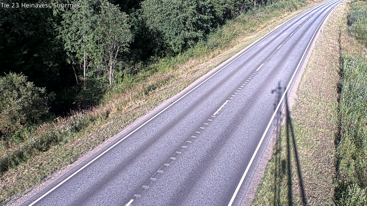 Weather Camera Image Road 23 Heinävesi, Suurmäki, Heinävesi, Pohjois-Karjala