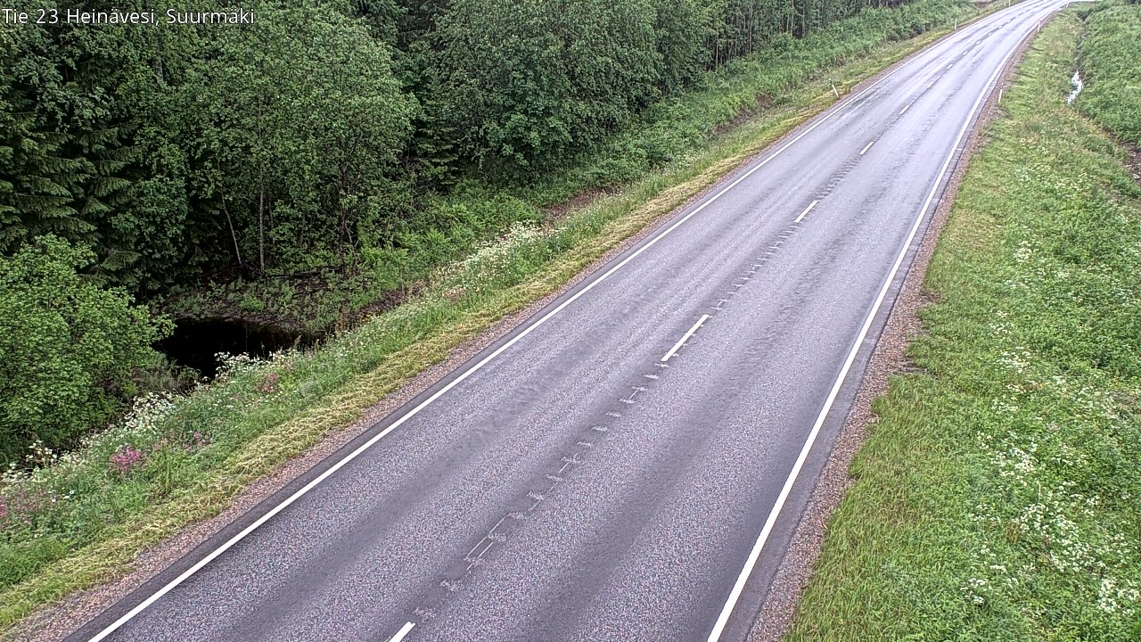 Weather Camera Image Road 23 Heinävesi, Suurmäki, Heinävesi, Pohjois-Karjala