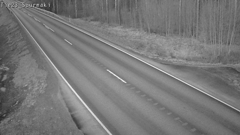 Weather Camera Image Väg 23 Heinävesi, Suurmäki, Heinävesi, Pohjois-Karjala