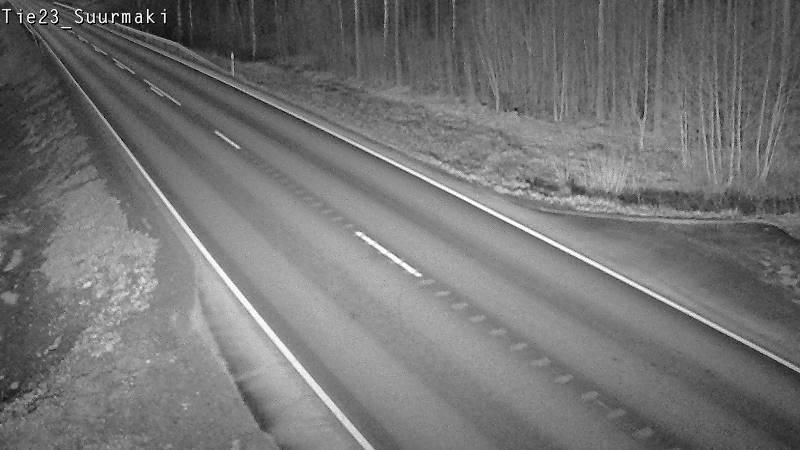 Weather Camera Image Väg 23 Heinävesi, Suurmäki, Heinävesi, Pohjois-Karjala