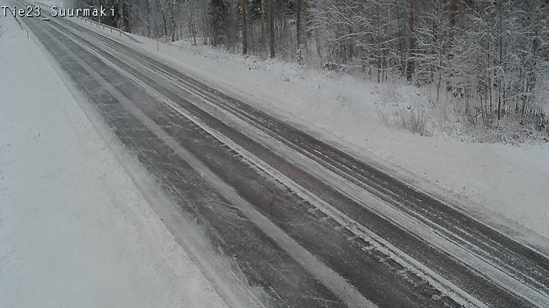 Weather Camera Image Väg 23 Heinävesi, Suurmäki, Heinävesi, Pohjois-Karjala