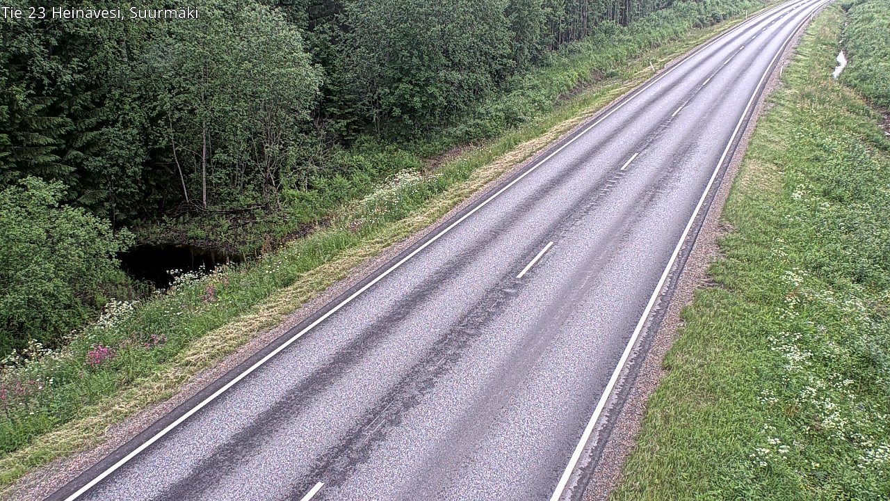 Weather Camera Image Road 23 Heinävesi, Suurmäki, Heinävesi, Pohjois-Karjala
