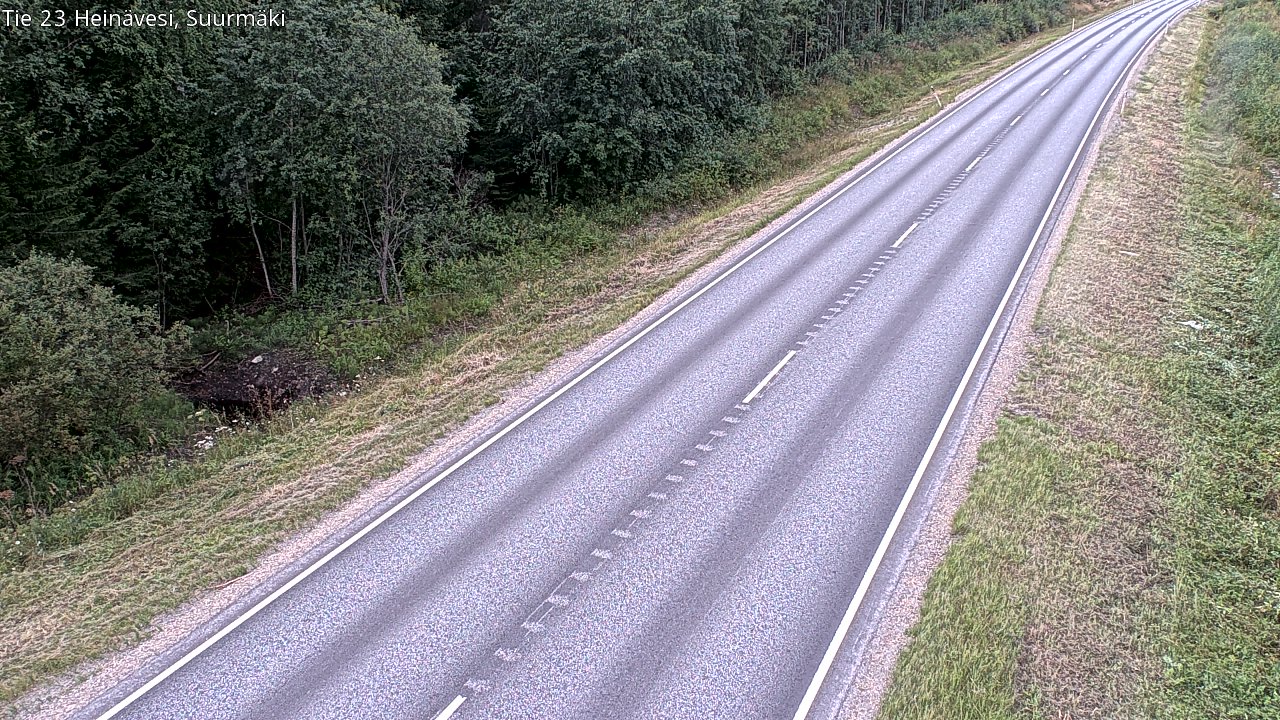 Weather Camera Image Road 23 Heinävesi, Suurmäki, Heinävesi, Pohjois-Karjala