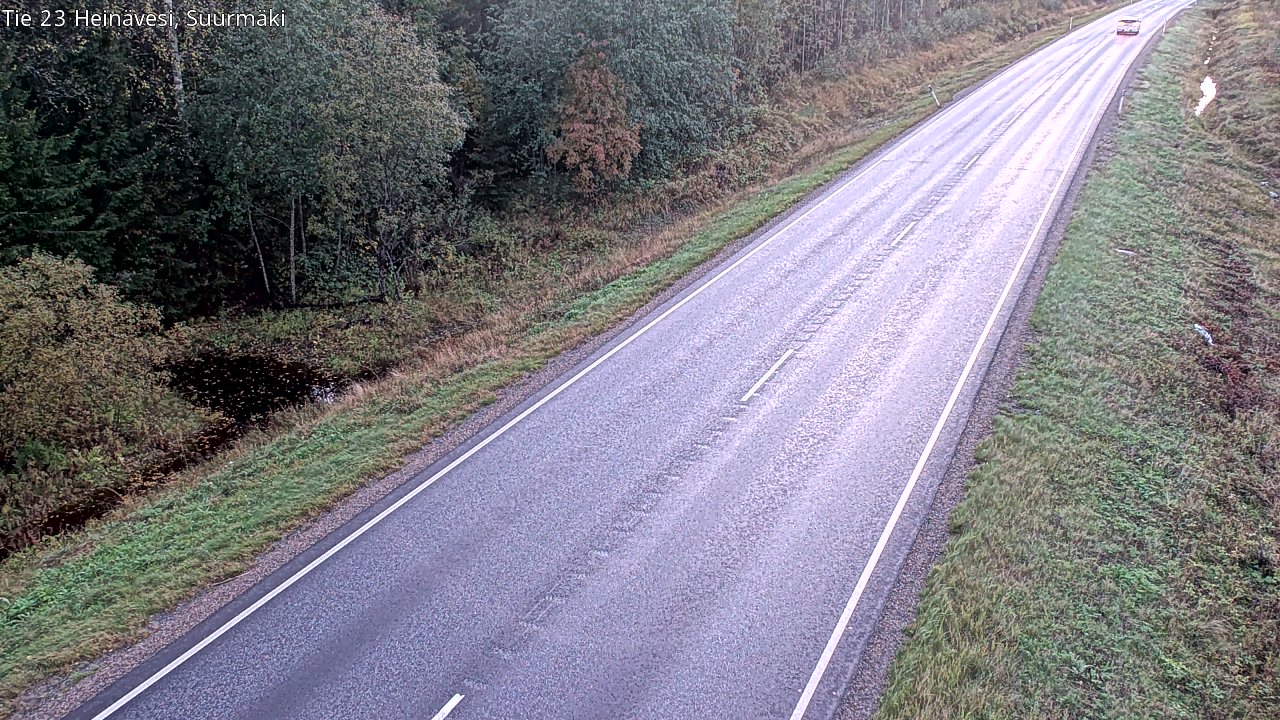 Weather Camera Image Väg 23 Heinävesi, Suurmäki, Heinävesi, Pohjois-Karjala