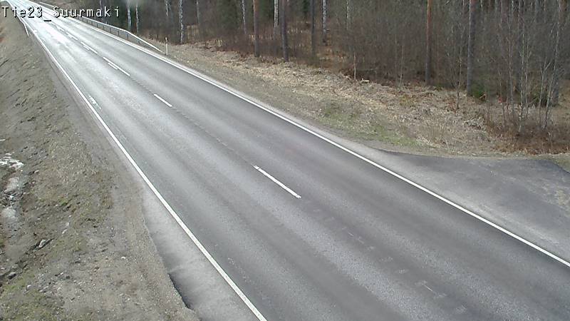 Weather Camera Image Väg 23 Heinävesi, Suurmäki, Heinävesi, Pohjois-Karjala