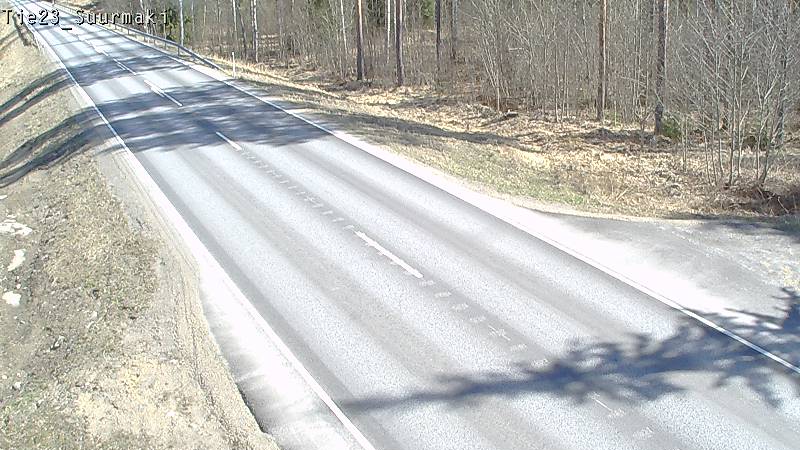 Weather Camera Image Väg 23 Heinävesi, Suurmäki, Heinävesi, Pohjois-Karjala