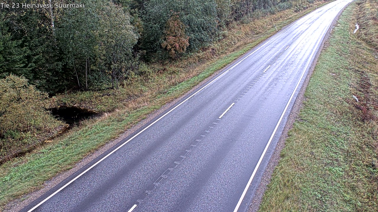 Weather Camera Image Väg 23 Heinävesi, Suurmäki, Heinävesi, Pohjois-Karjala