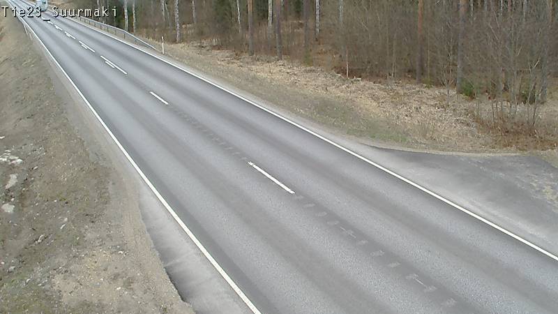 Weather Camera Image Väg 23 Heinävesi, Suurmäki, Heinävesi, Pohjois-Karjala