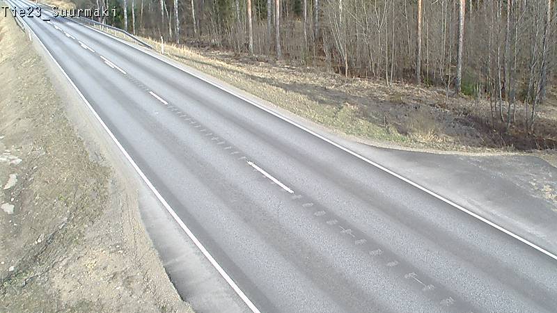 Weather Camera Image Väg 23 Heinävesi, Suurmäki, Heinävesi, Pohjois-Karjala