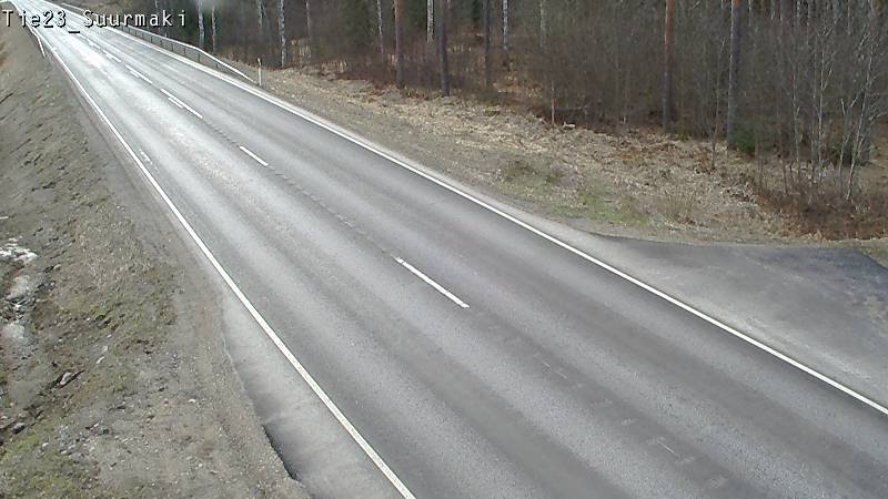 Weather Camera Image Väg 23 Heinävesi, Suurmäki, Heinävesi, Pohjois-Karjala