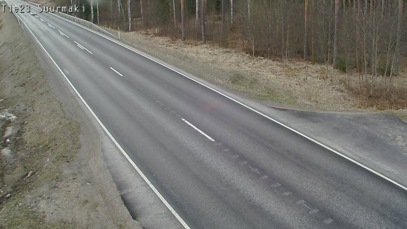 Weather Camera Image Väg 23 Heinävesi, Suurmäki, Heinävesi, Pohjois-Karjala