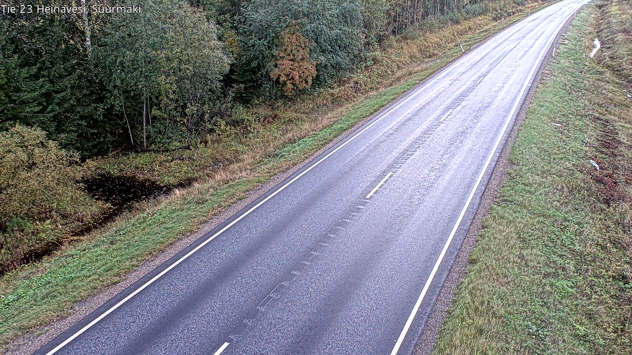 Weather Camera Image Väg 23 Heinävesi, Suurmäki, Heinävesi, Pohjois-Karjala