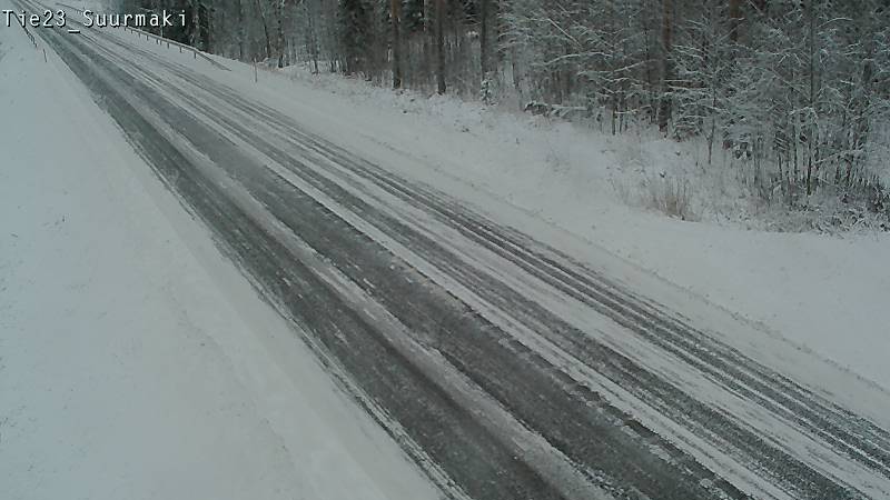 Weather Camera Image Väg 23 Heinävesi, Suurmäki, Heinävesi, Pohjois-Karjala