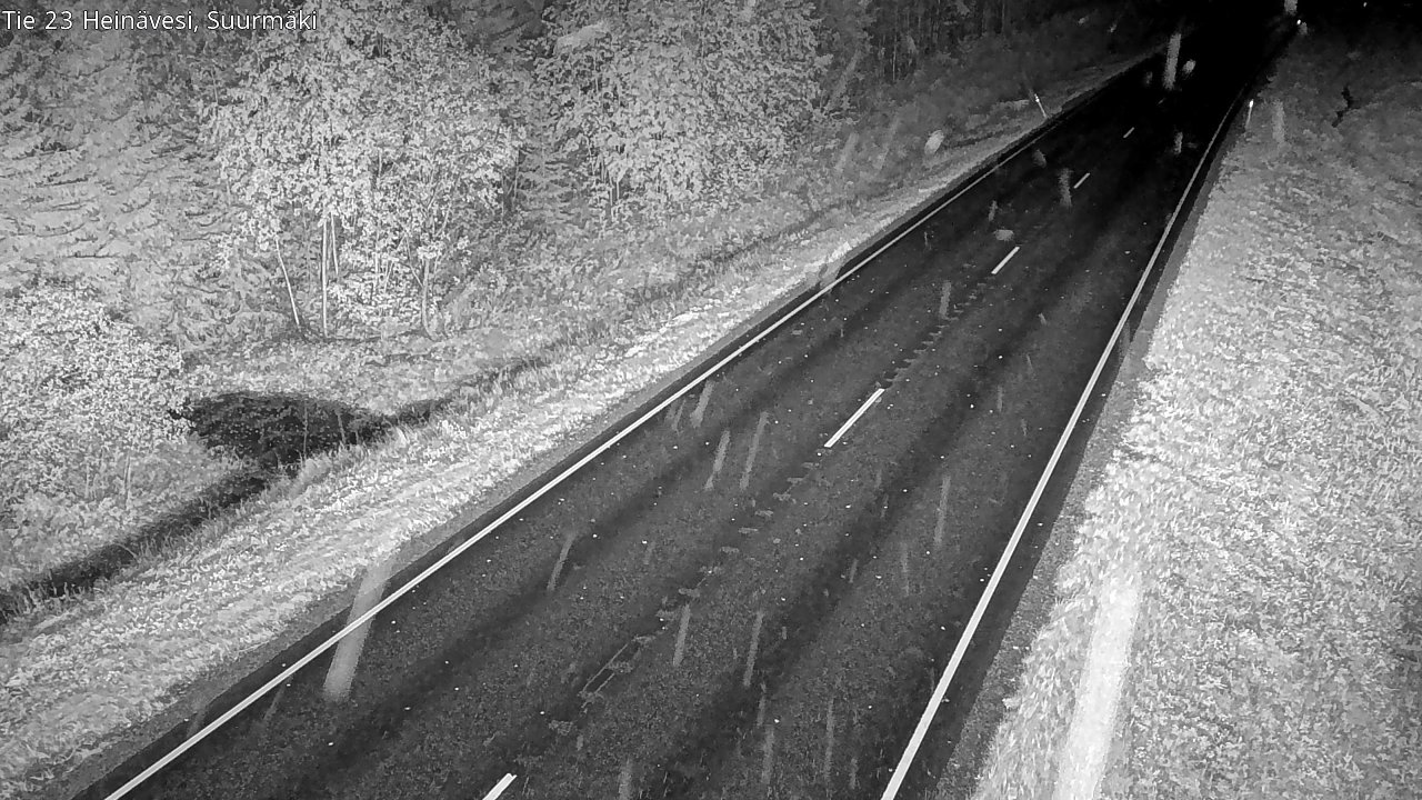 Weather Camera Image Väg 23 Heinävesi, Suurmäki, Heinävesi, Pohjois-Karjala