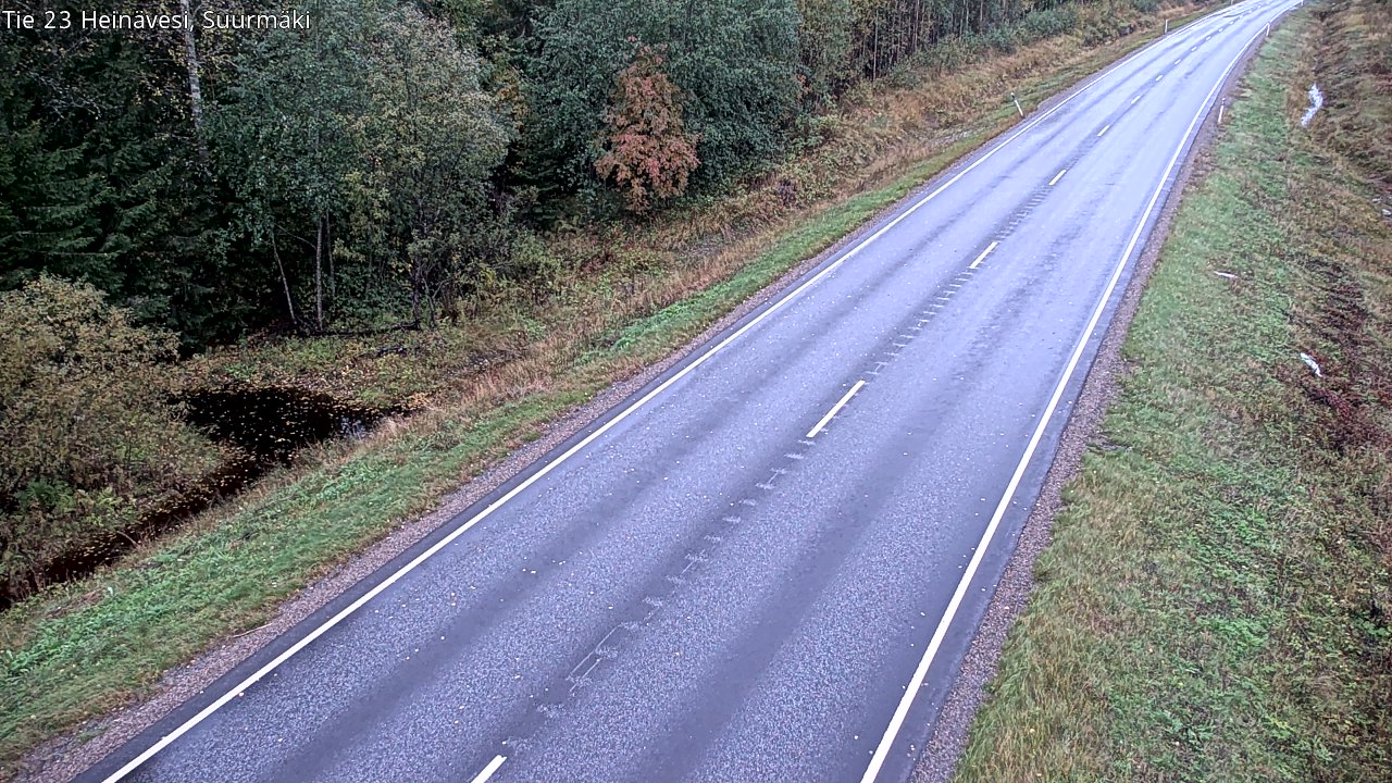 Weather Camera Image Väg 23 Heinävesi, Suurmäki, Heinävesi, Pohjois-Karjala