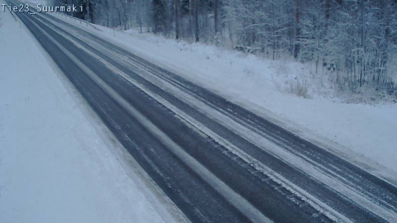 Weather Camera Image Väg 23 Heinävesi, Suurmäki, Heinävesi, Pohjois-Karjala