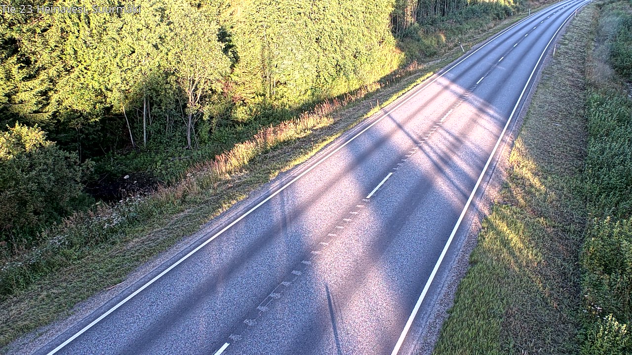 Weather Camera Image Road 23 Heinävesi, Suurmäki, Heinävesi, Pohjois-Karjala