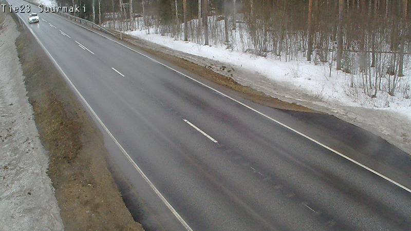 Weather Camera Image Road 23 Heinävesi, Suurmäki, Heinävesi, Pohjois-Karjala