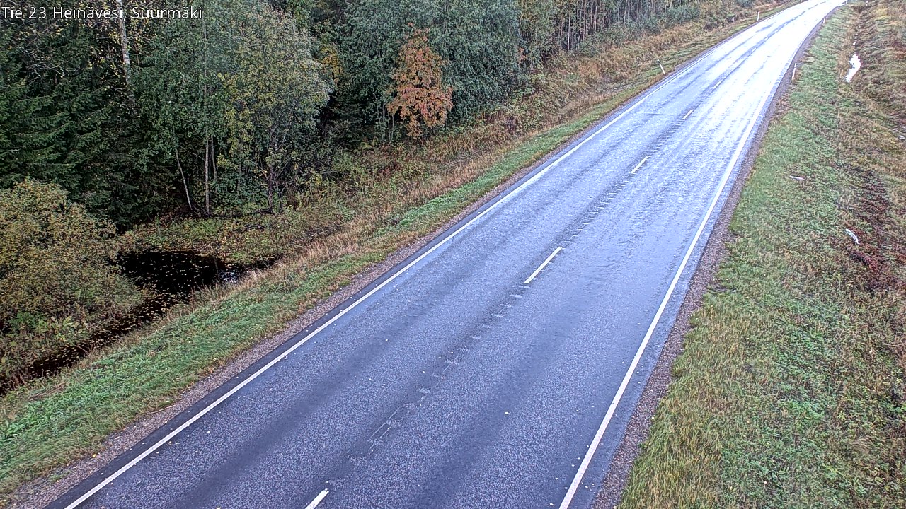 Weather Camera Image Väg 23 Heinävesi, Suurmäki, Heinävesi, Pohjois-Karjala