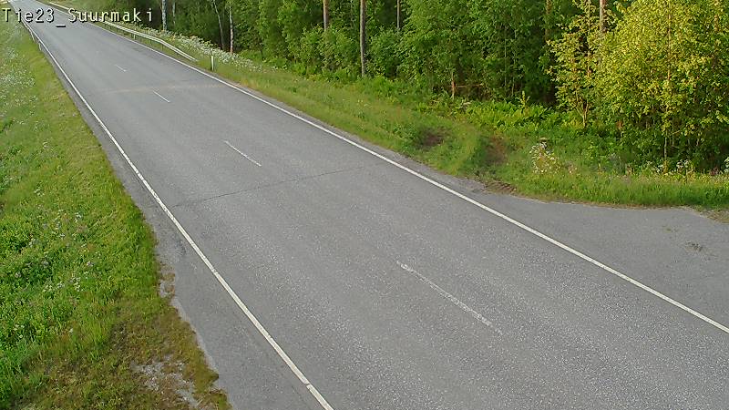Weather Camera Image Road 23 Heinävesi, Suurmäki, Heinävesi, Pohjois-Karjala