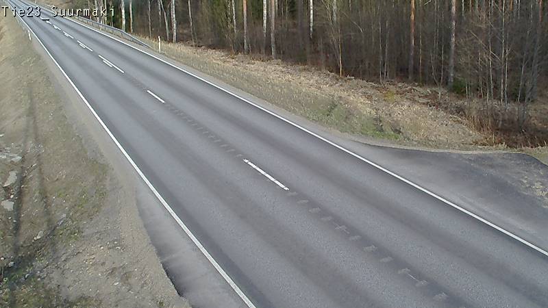 Weather Camera Image Väg 23 Heinävesi, Suurmäki, Heinävesi, Pohjois-Karjala