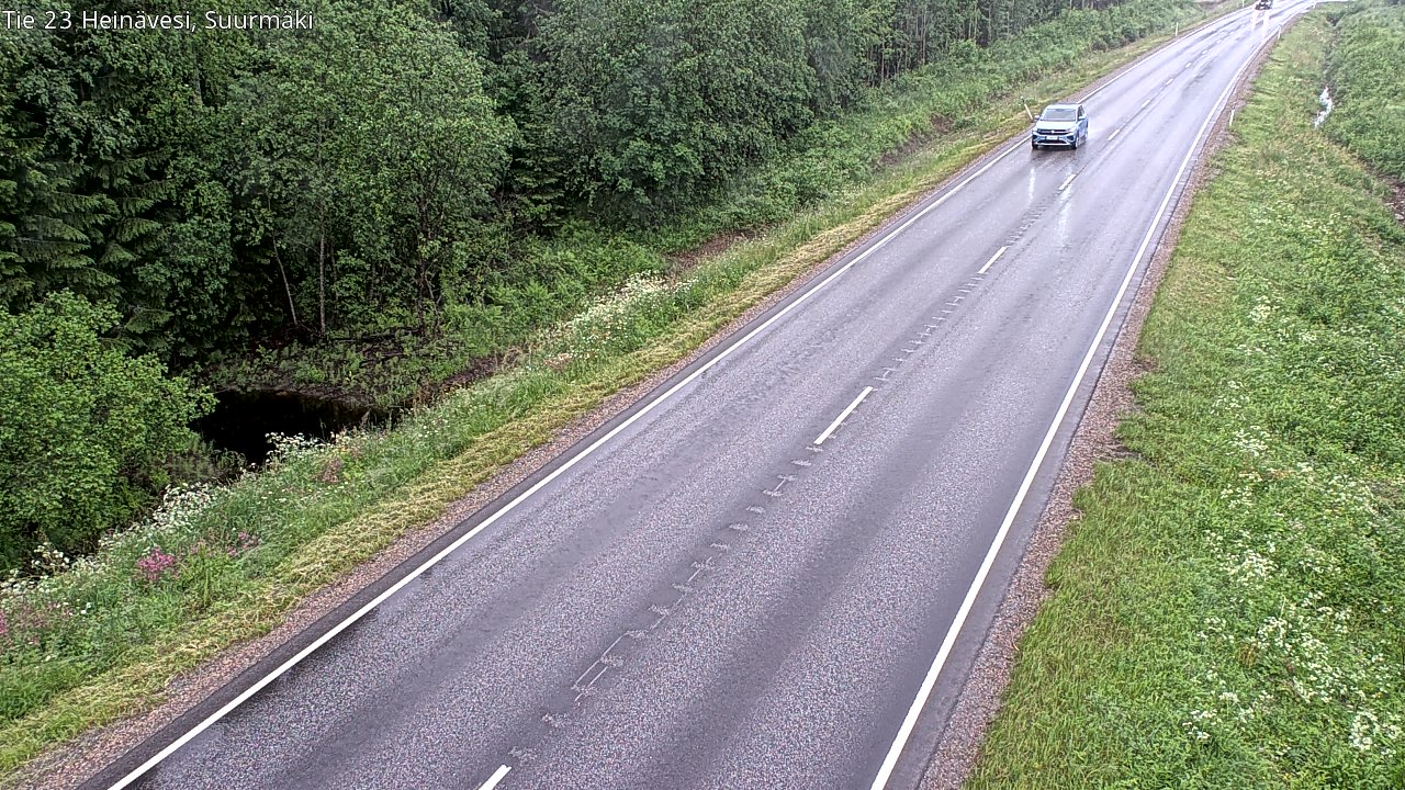 Weather Camera Image Road 23 Heinävesi, Suurmäki, Heinävesi, Pohjois-Karjala