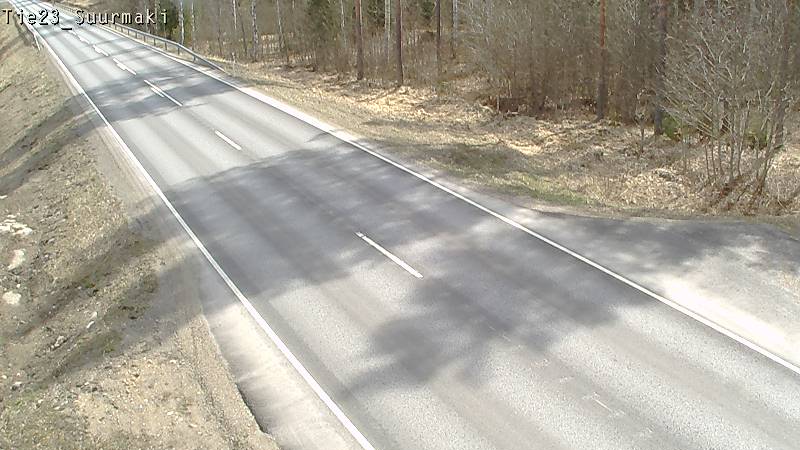 Weather Camera Image Väg 23 Heinävesi, Suurmäki, Heinävesi, Pohjois-Karjala