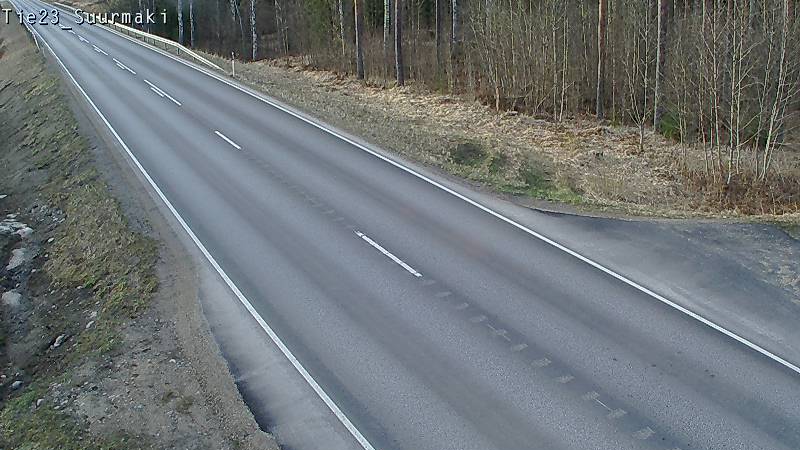 Weather Camera Image Road 23 Heinävesi, Suurmäki, Heinävesi, Pohjois-Karjala