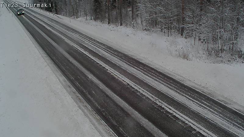 Weather Camera Image Väg 23 Heinävesi, Suurmäki, Heinävesi, Pohjois-Karjala