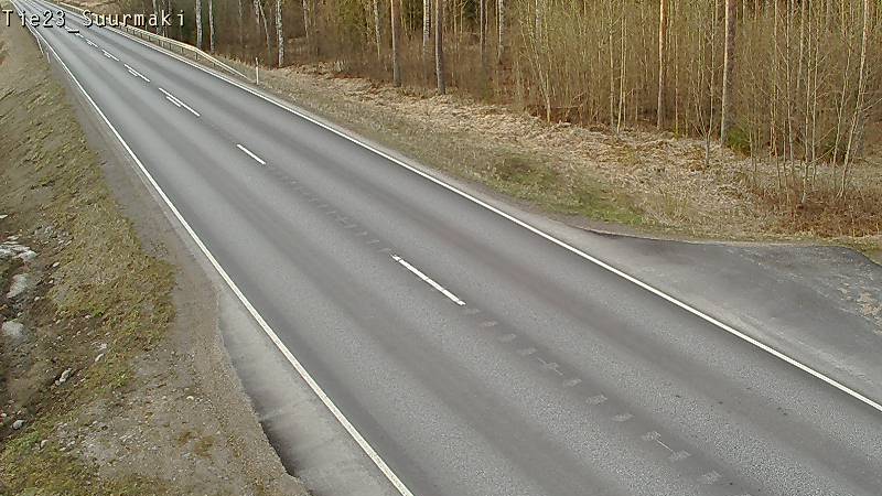 Weather Camera Image Road 23 Heinävesi, Suurmäki, Heinävesi, Pohjois-Karjala