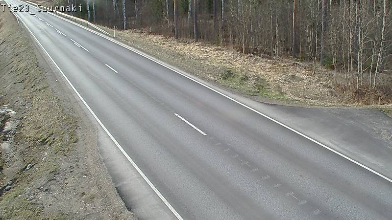 Weather Camera Image Road 23 Heinävesi, Suurmäki, Heinävesi, Pohjois-Karjala