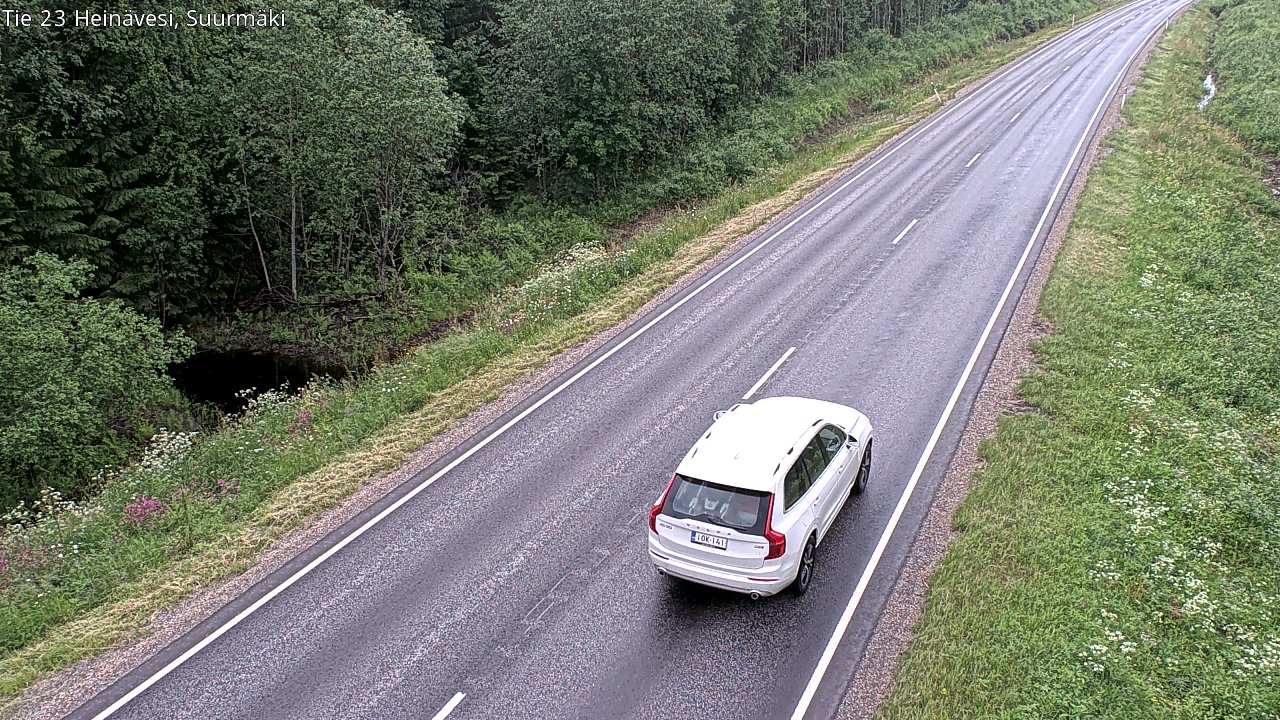 Weather Camera Image Road 23 Heinävesi, Suurmäki, Heinävesi, Pohjois-Karjala