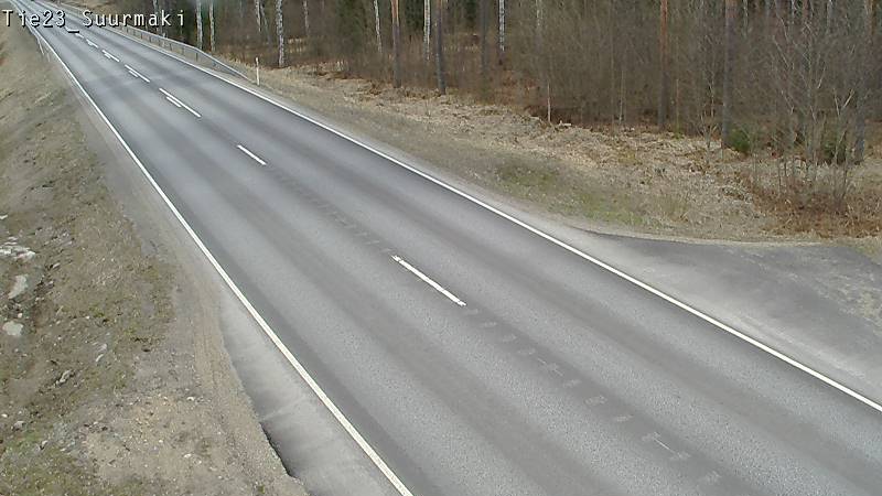 Weather Camera Image Väg 23 Heinävesi, Suurmäki, Heinävesi, Pohjois-Karjala