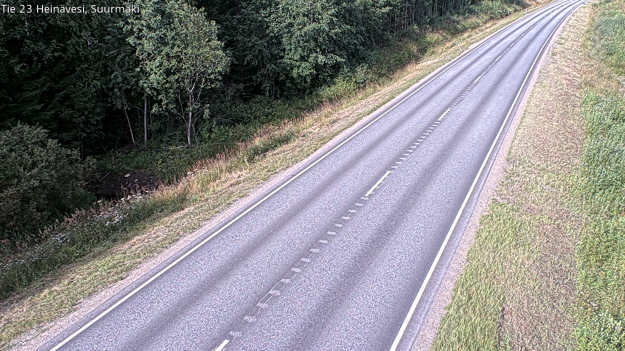 Weather Camera Image Road 23 Heinävesi, Suurmäki, Heinävesi, Pohjois-Karjala