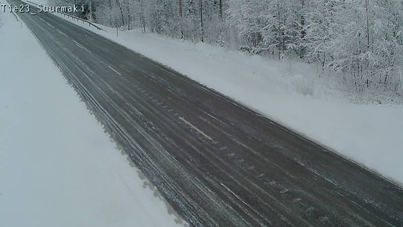Weather Camera Image Väg 23 Heinävesi, Suurmäki, Heinävesi, Pohjois-Karjala